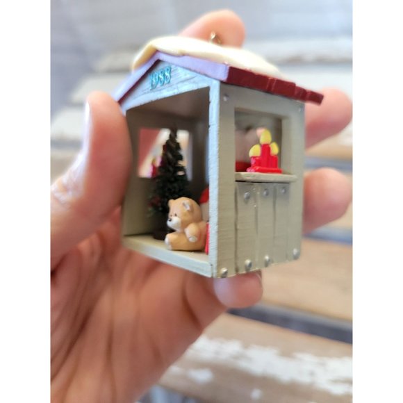 Hallmark clubhouse 1988 ornament bear Xmas holiday tree - Picture 5 of 9